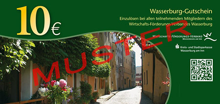 Wasserburg-Gutschein 10 €