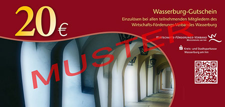 Wasserburg-Gutschein 20 €