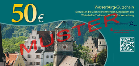 Wasserburg-Gutschein 50 €